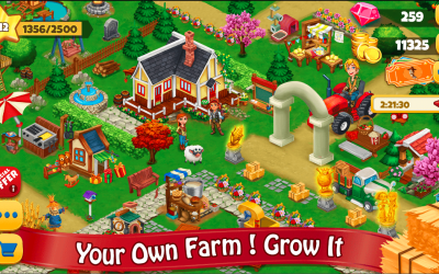 Farming Games: Farm City Land