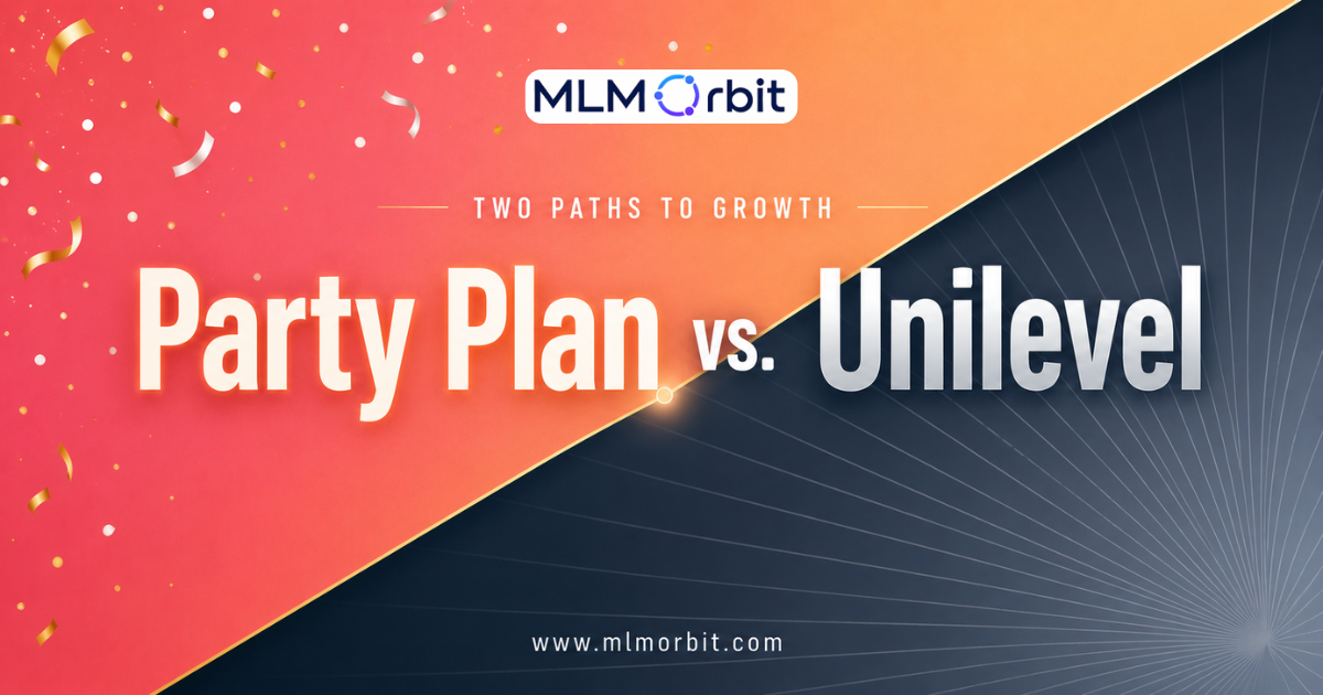Party Plan vs Unilevel MLM Software Compared