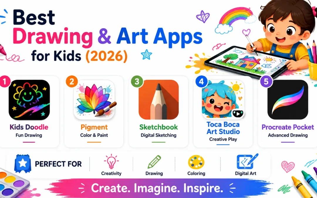Best Drawing and Art Apps to Spark Kids’ Creativity