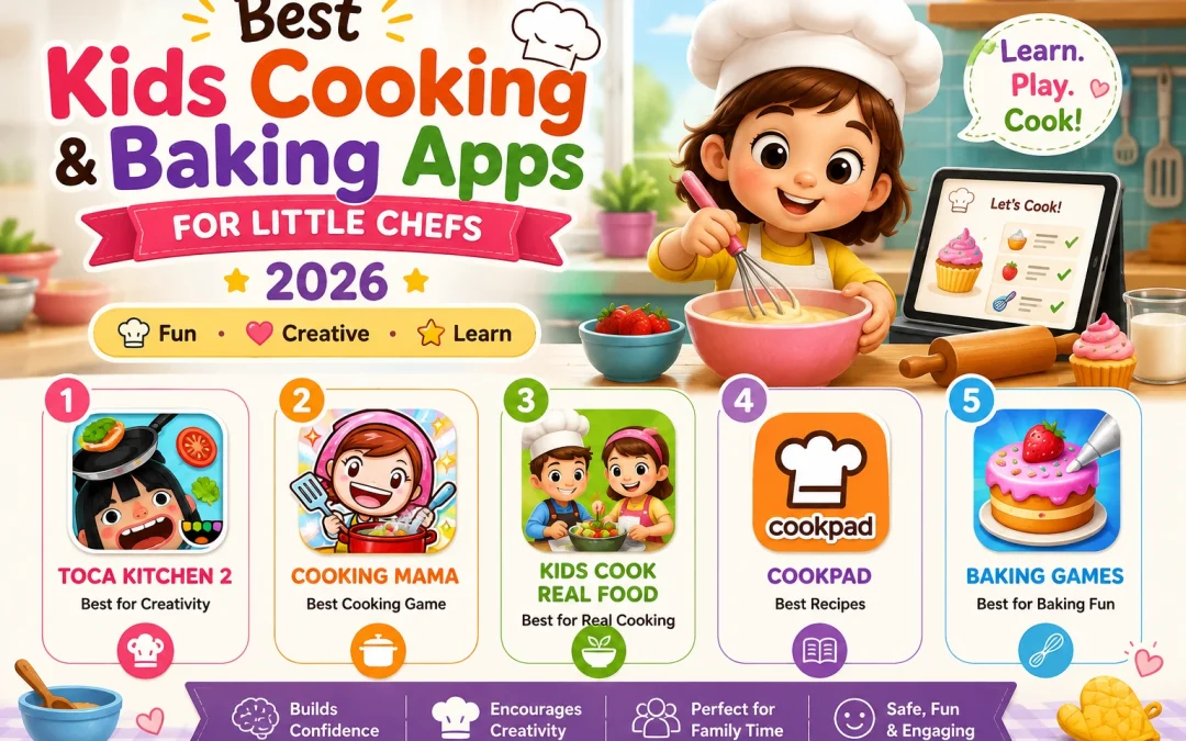 Best Kids Cooking and Baking Apps for Little Chefs
