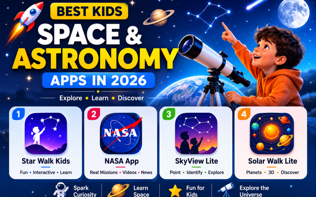 Best Kids Space and Astronomy Learning Apps in 2026