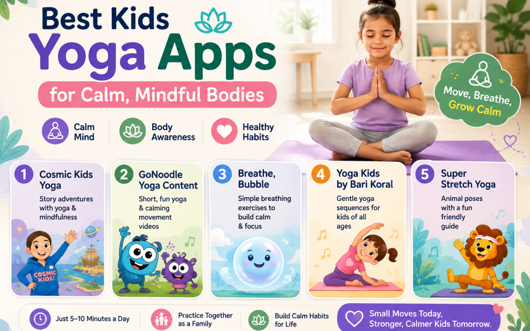 Best Kids Yoga Apps for Calm, Mindful Bodies