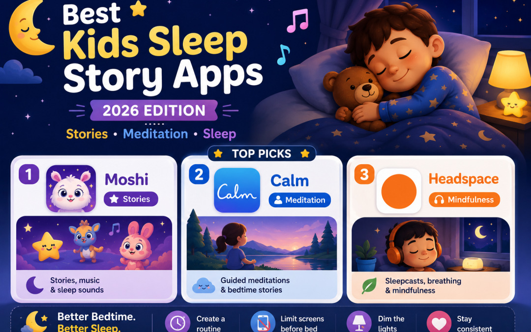 Best Kids Sleep Story and Bedtime Meditation Apps in 2026